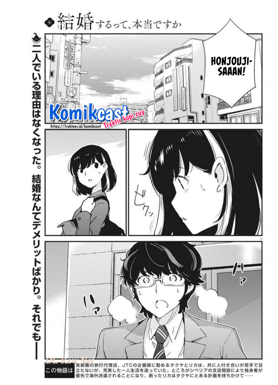 Kekkon Surutte, Hontou Desu ka? Chapter 50 Gambar 3